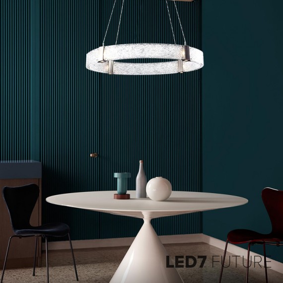 Loft Industry Modern - Frozen Drops Chandelier